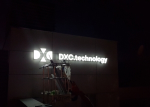 DXC - Illuminated Sign 4