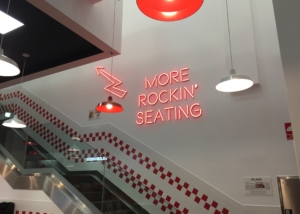 FIVE GUYS - Interior Illuminated Sign 1